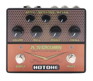 A Station Acoustic Guitar Preamp/D.I.