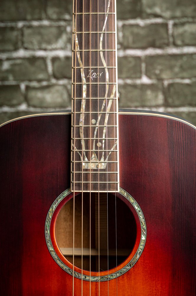 Z380 - Spruce & Mahogany Acoustic - Elite Series - Zaar Guitars